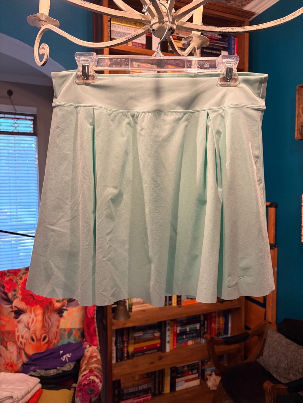 Nike Mint Green Pleated Athletic Skort